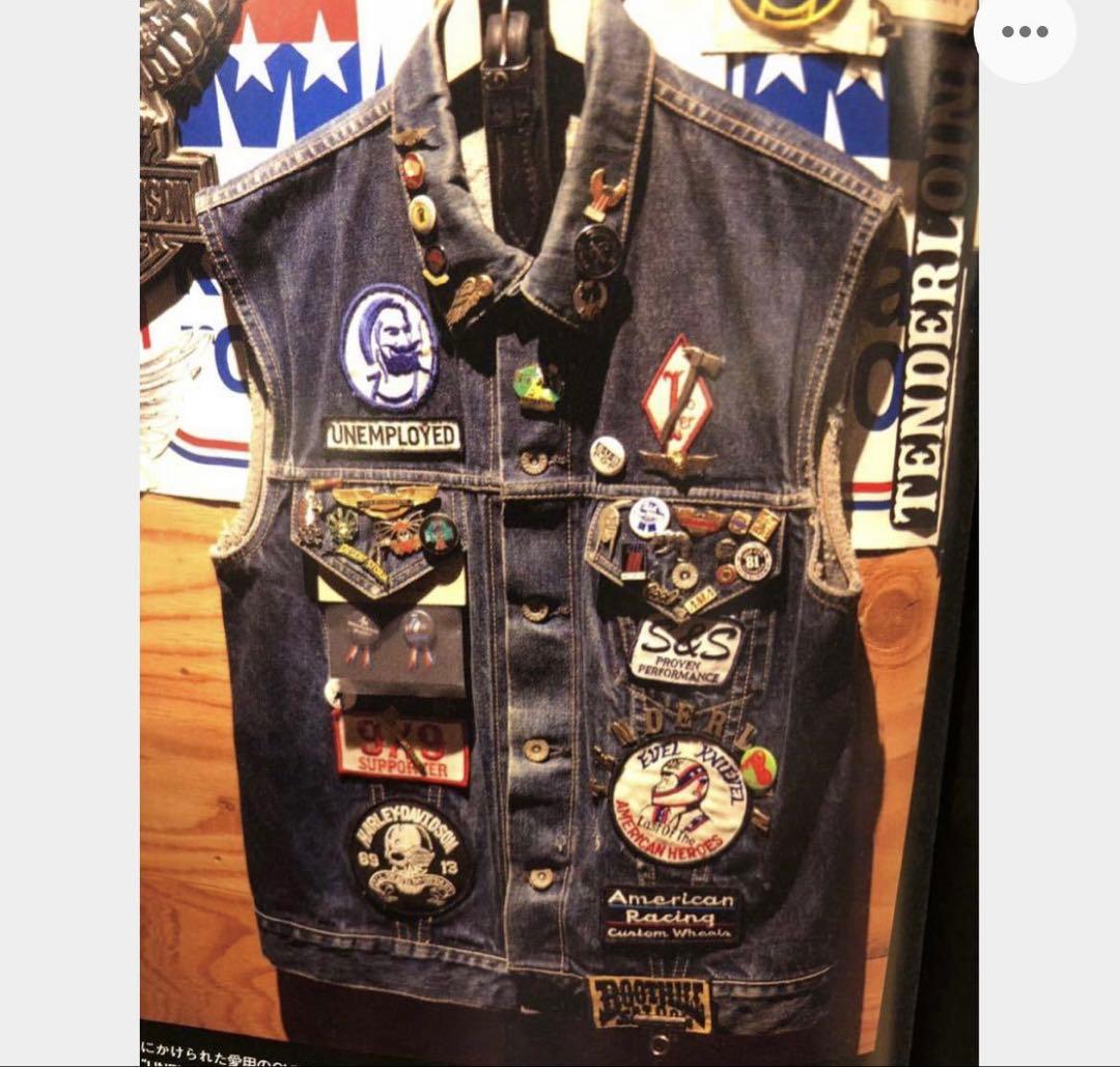 Zig Zag ビンテージワッペン ハーレーダビッドソン テンダーロイン