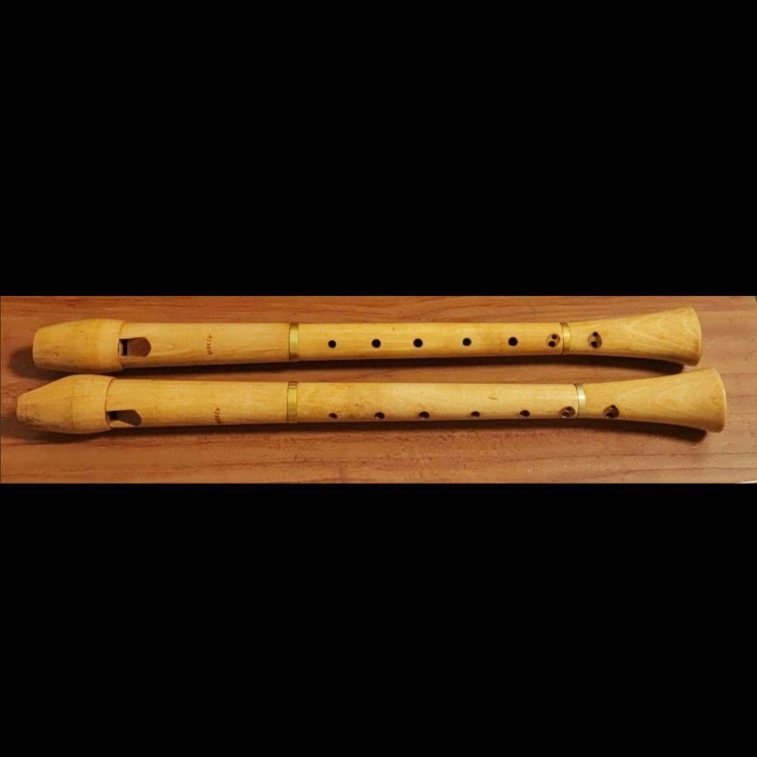 MOECK 木製 リコーダー ヴィンテージ 2本セット