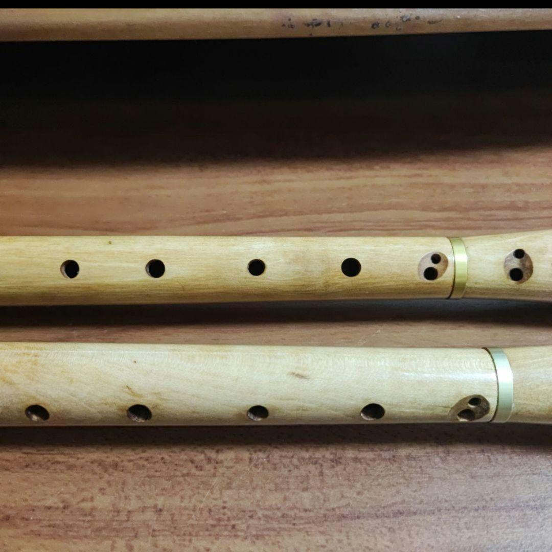 MOECK 木製 リコーダー ヴィンテージ 2本セット
