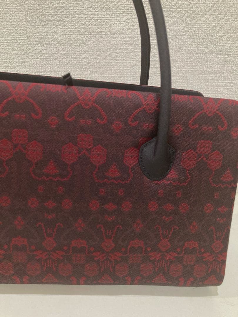 正絹経錦(たてにしき)利休和装バッグ(西陣織)