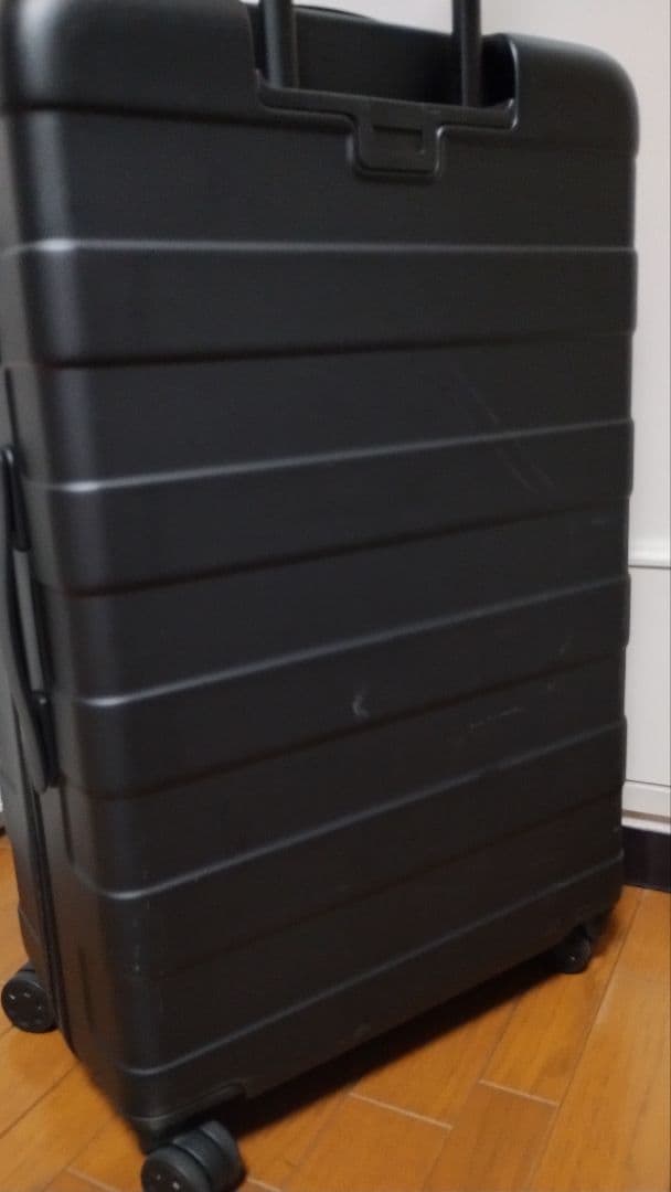 無印良品 バーを自由に調節できる ハードキャリーケース 75L