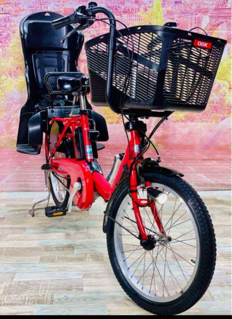 K2009 電動自転車パナソニック ギュット 子供乗せ 20インチ 送料無料