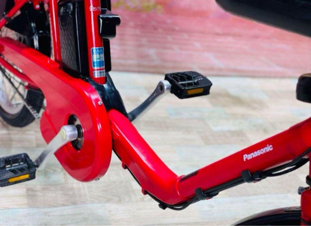K2009 電動自転車パナソニック ギュット 子供乗せ 20インチ 送料無料