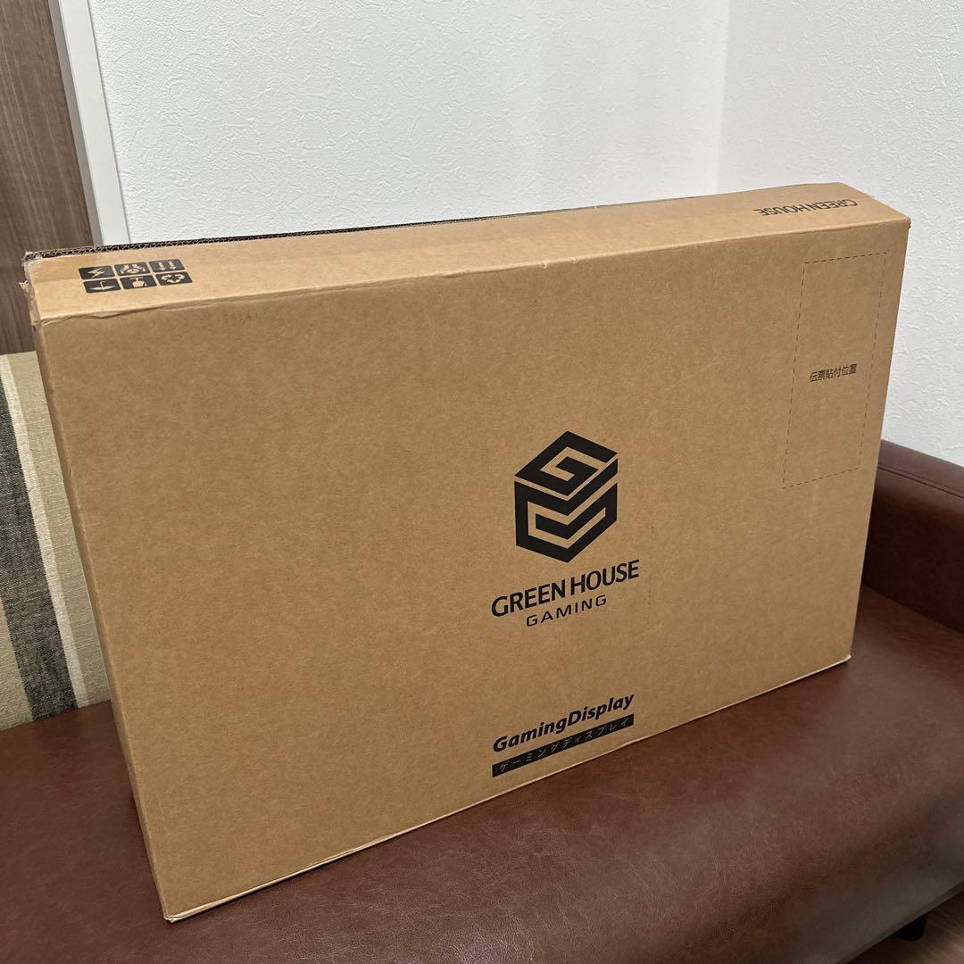 GREEN HOUSE ゲーミングモニター GH-ELCG238B-WH