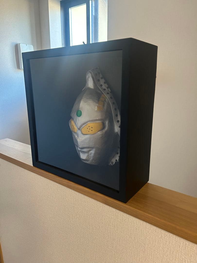 ウルトラマン　額装　お面　三春張子のお面