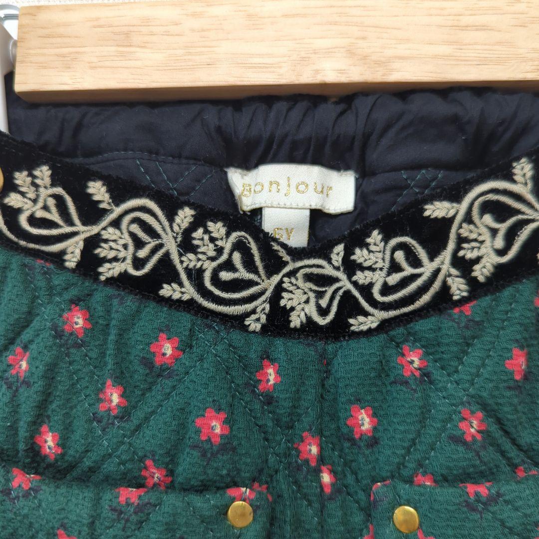 Bonjour diary キルティングパンツ 6y