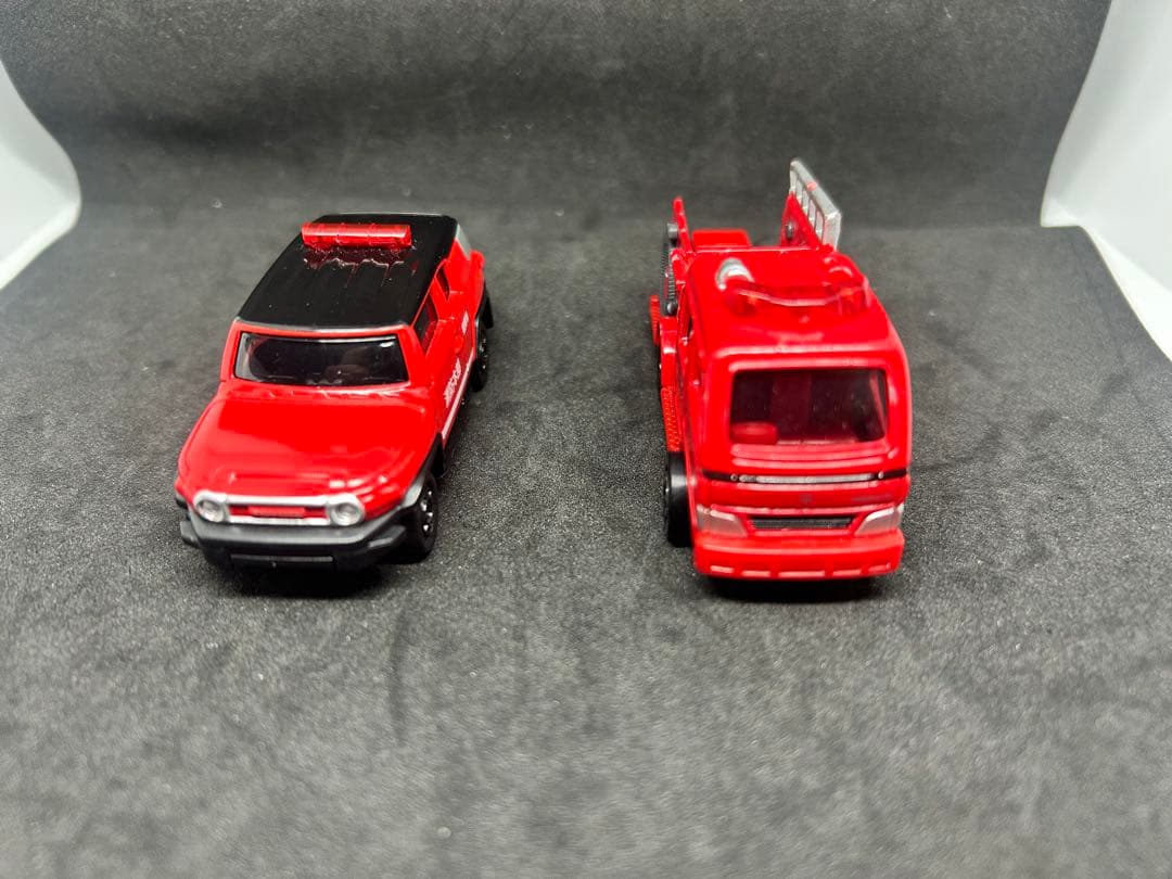 テコロジートミカ★消防車・救急車ミニカー4台セット