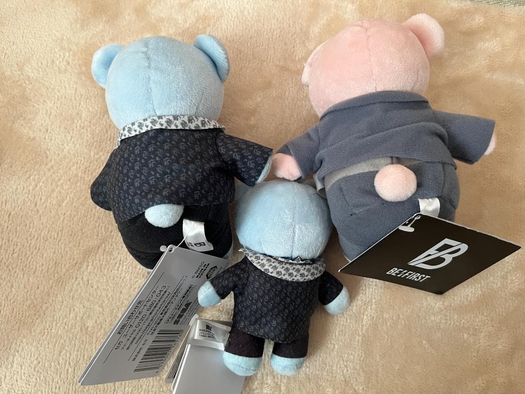 BE:FIRST MANATO　くま ぬいぐるみ ３個セット