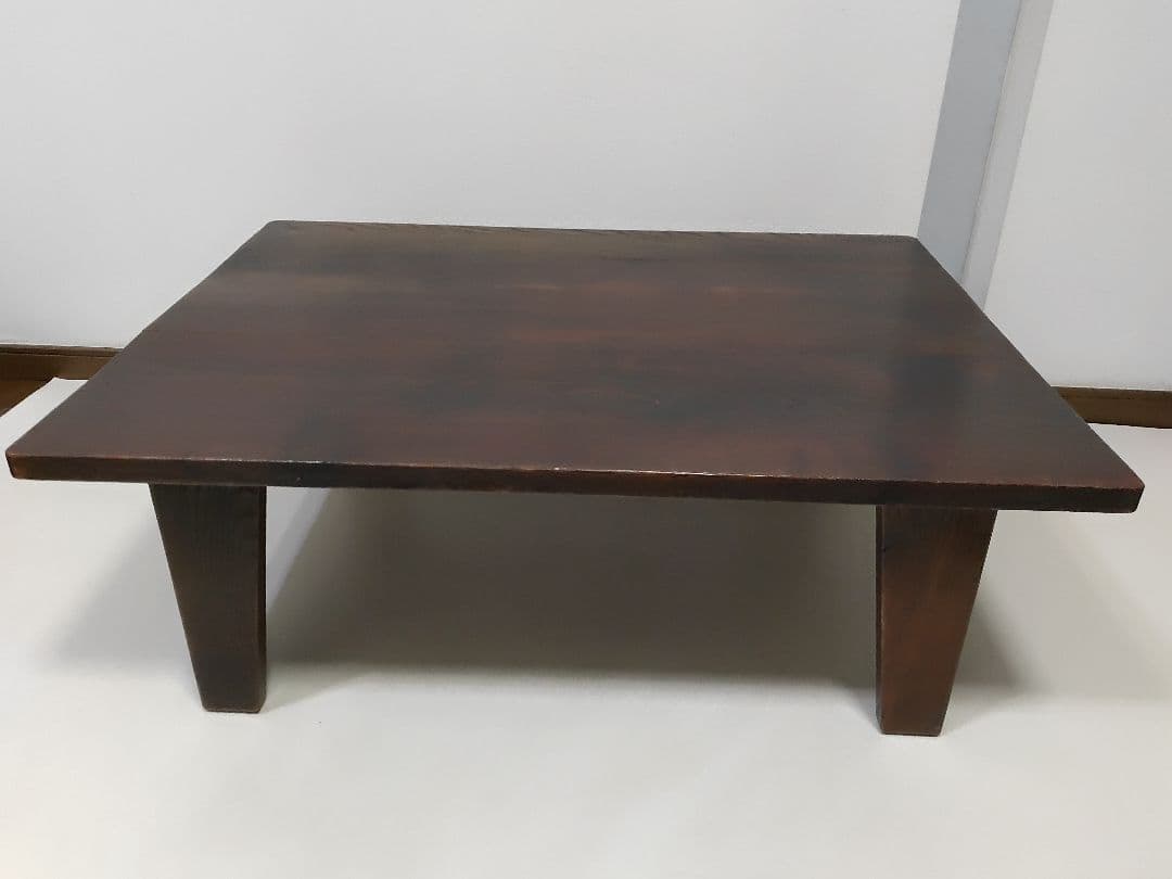 職人の技が光る！ アンティーク 木組み ちゃぶ台 座卓 ローテーブル 昭和レトロ