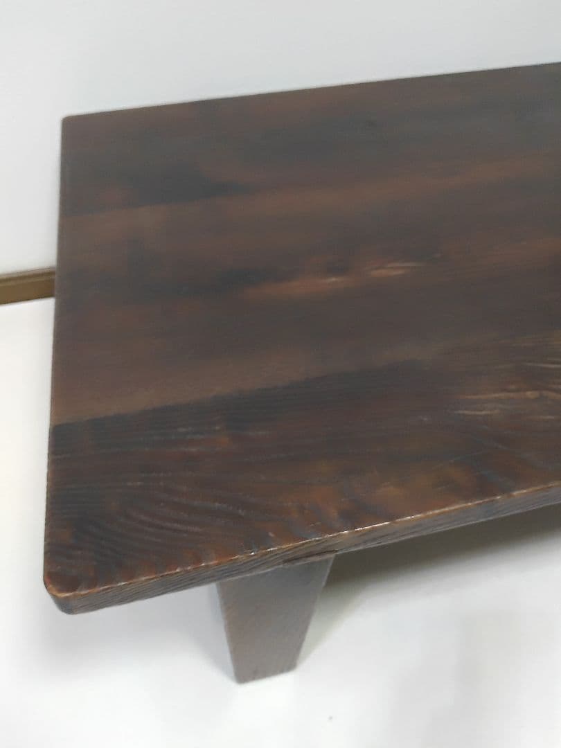 職人の技が光る！ アンティーク 木組み ちゃぶ台 座卓 ローテーブル 昭和レトロ