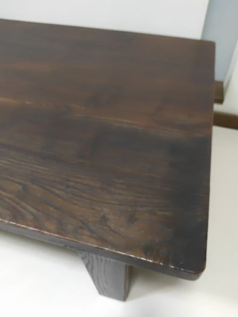 職人の技が光る！ アンティーク 木組み ちゃぶ台 座卓 ローテーブル 昭和レトロ