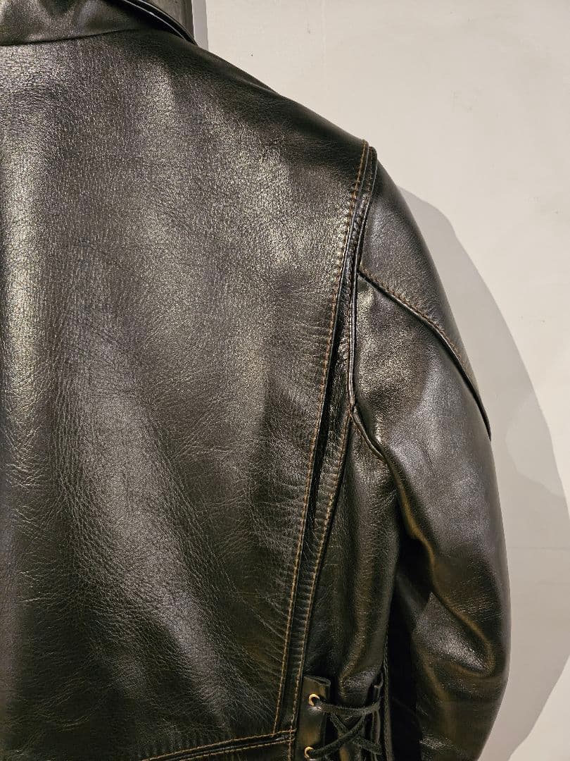 フラットヘッド　36　ホースレザーライダース　新喜皮革　ヘッドファクトリー