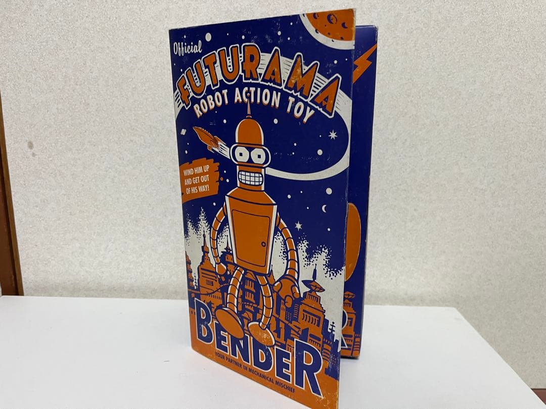 フューチュラマン ベンダー ゼンマイ 歩行 ロボット シンプソンズ フィギュア