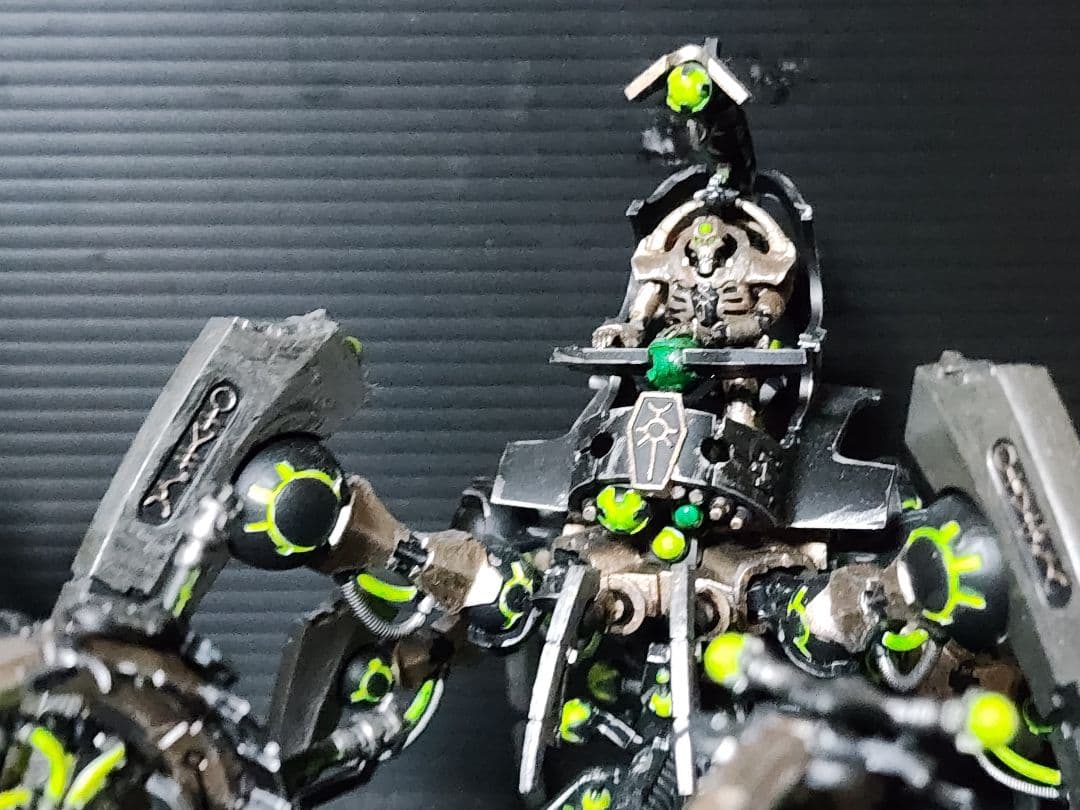 週刊ウォーハンマー　ネクロン　塗装済み。