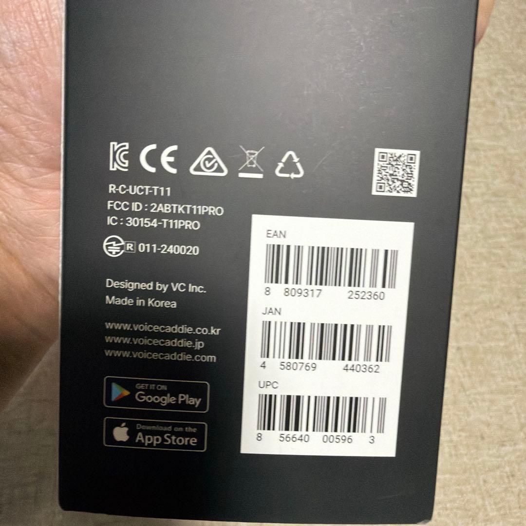 美品　VOICE CADDIE T11 PRO GPSゴルフウォッチ