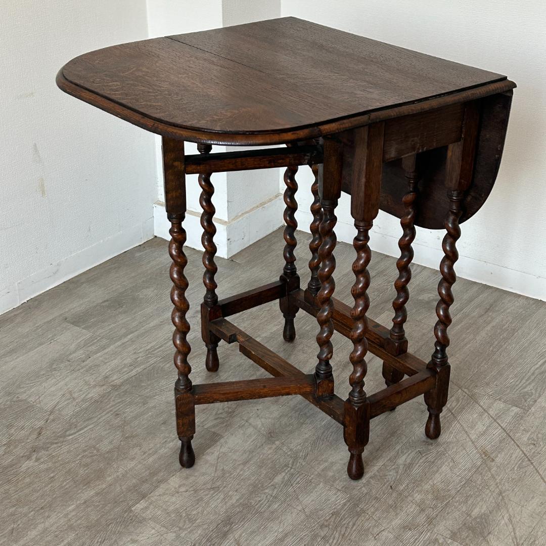 イギリス アンティーク家具 ゲートレッグテーブル 1930年頃 853A