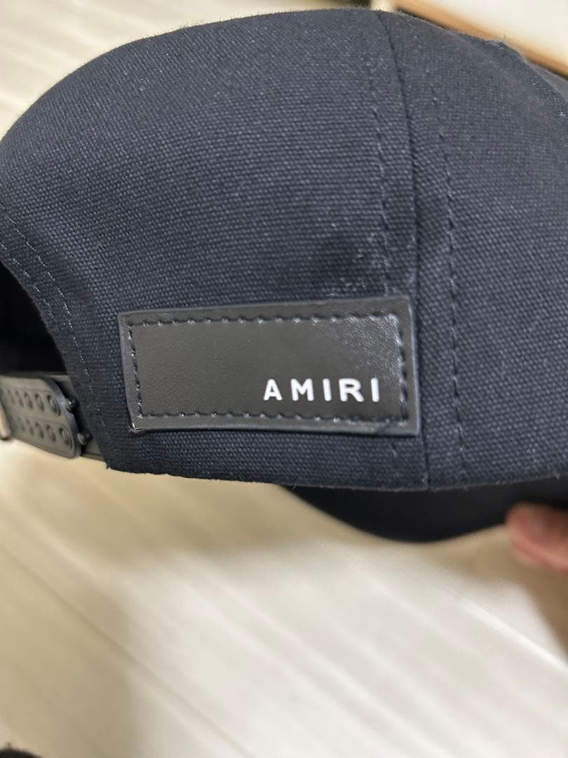 AMIRI ブラック キャップ