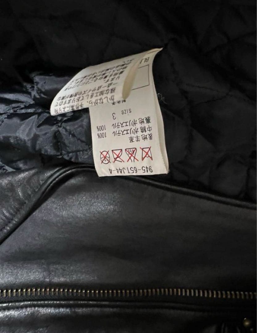 blackmeans ブラックミーンズ　ライダースジャケット