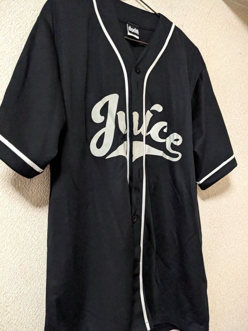 ジュースごくごく倶楽部 ベースボールシャツ L 完売品