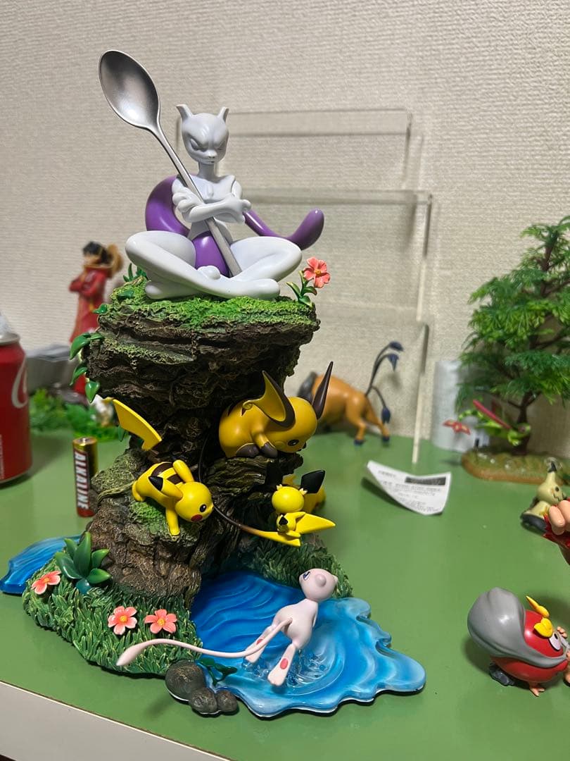 ポケモンガレージキット ミュウツー ミュウ フィギュア