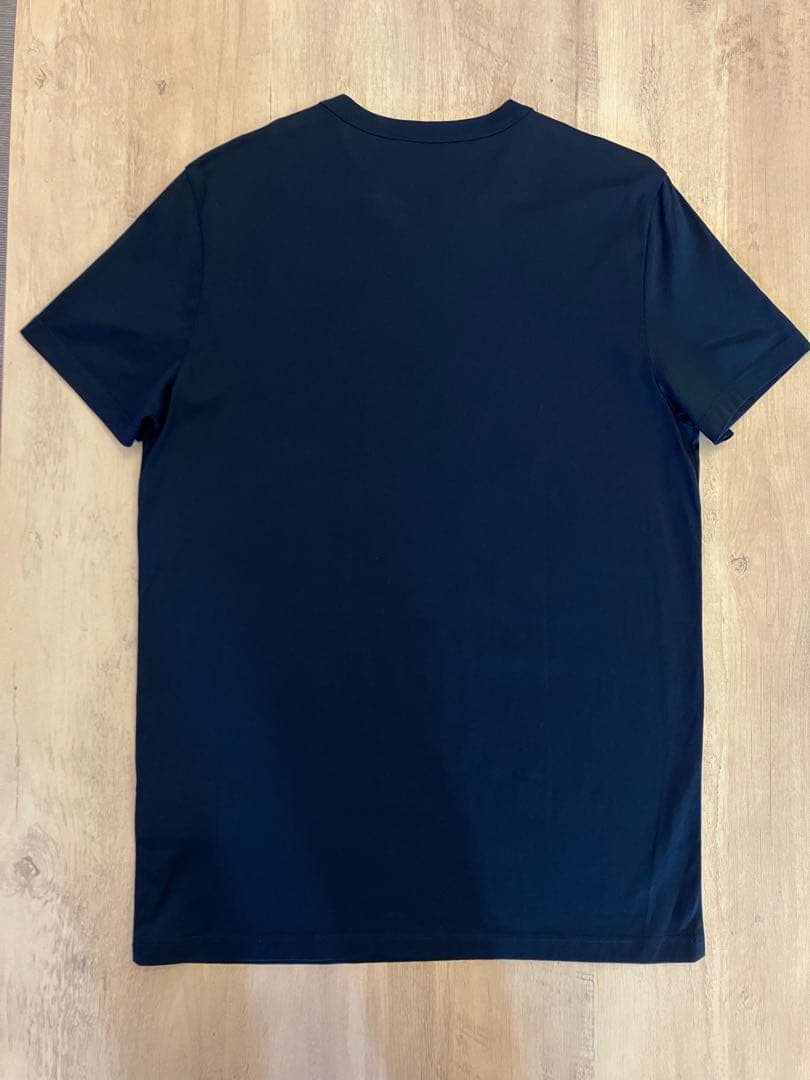 【未使用級】モンクレールコード認証確認済！　ダブルロゴTシャツ ネイビーMサイズ