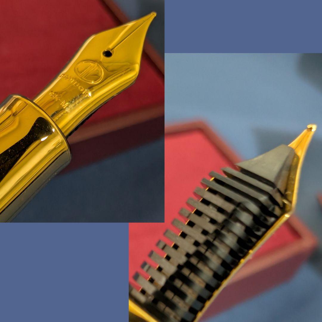 DAVIDOFF ダビドフ ヴェリィ ヅィーノ レジン 万年筆　ペン先18金