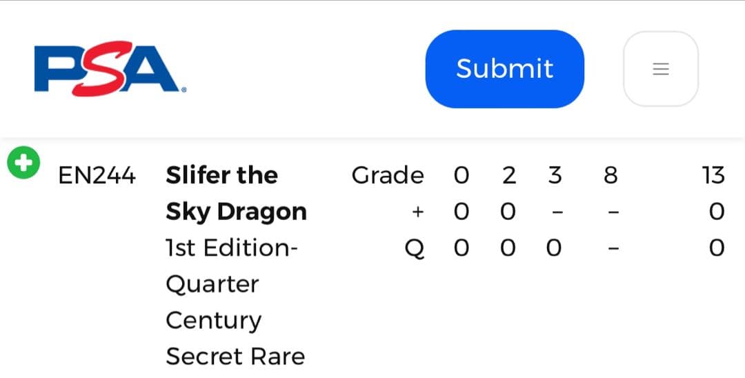 ARS10 オシリスの天空竜 25th クオシク ボナンザ　遊戯王　PSA10