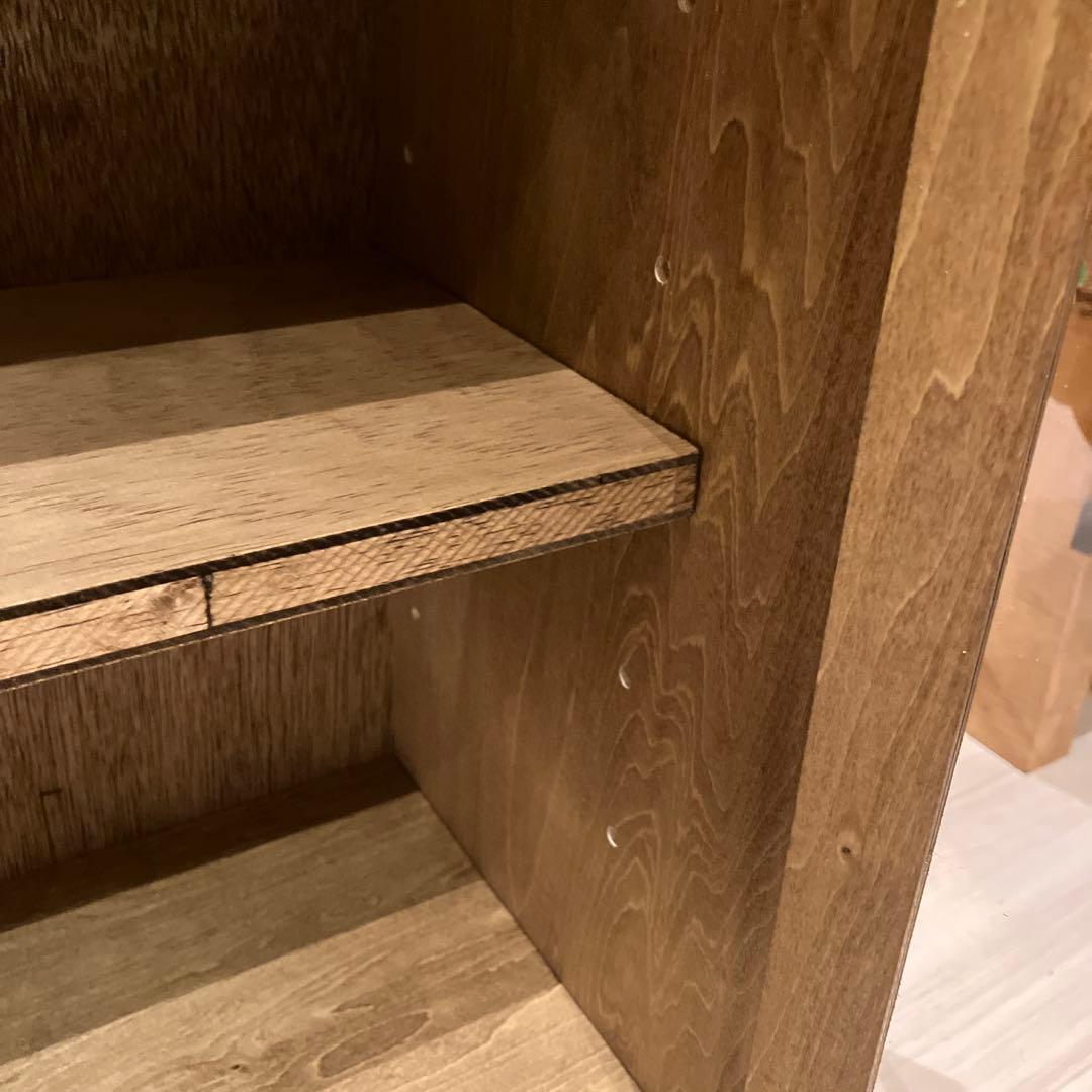 食器棚①　キャビネット　アンティーク　ハンドメイド　木製