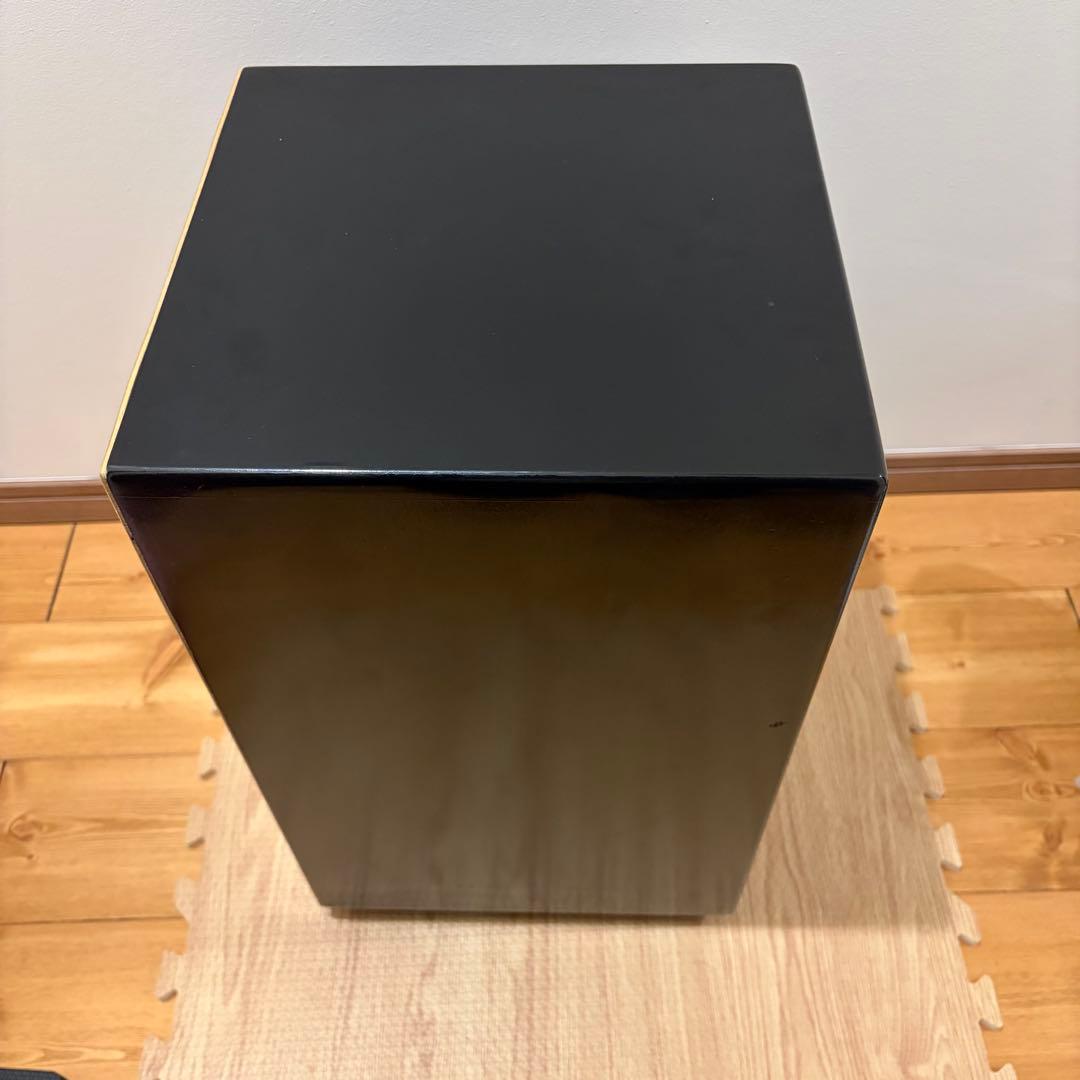 友澤木工Cajon ナチュラル・黒ツートンカラー　tca-2