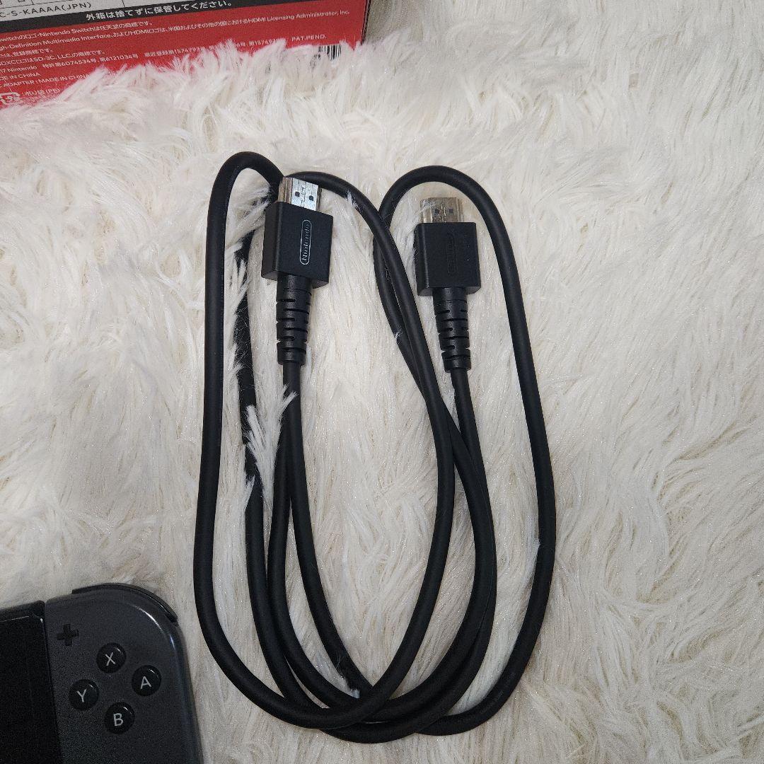Nintendo Switch 本体 グレー 付属品あり動作確認済み