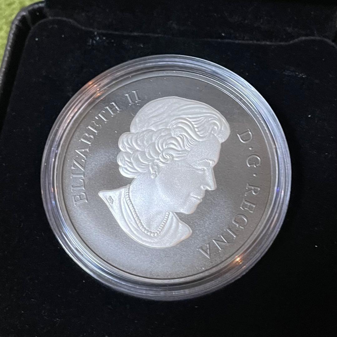 カナダ 恐竜 銀貨 20ドル 未使用 記念硬貨　ミント レア 2022年