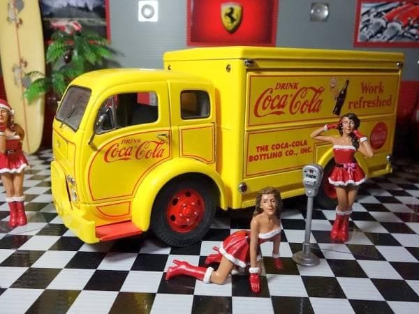 超レア★絶版 コカコーラ ダンバリーミント 1955 樽積載 デリバリートラック