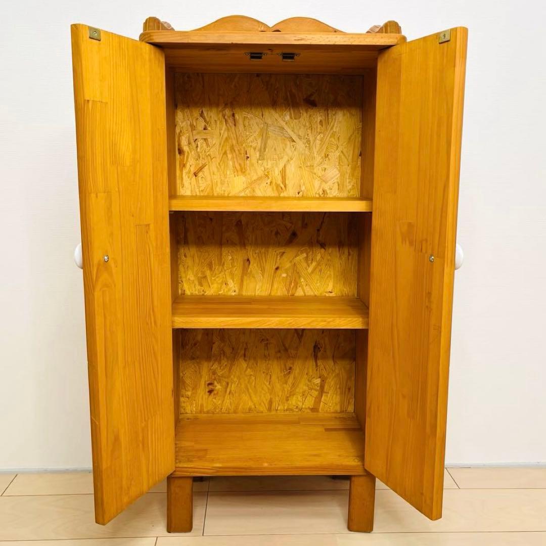 カントリー家具　カントリー　木製ハート　木製キャビネット　送料込み