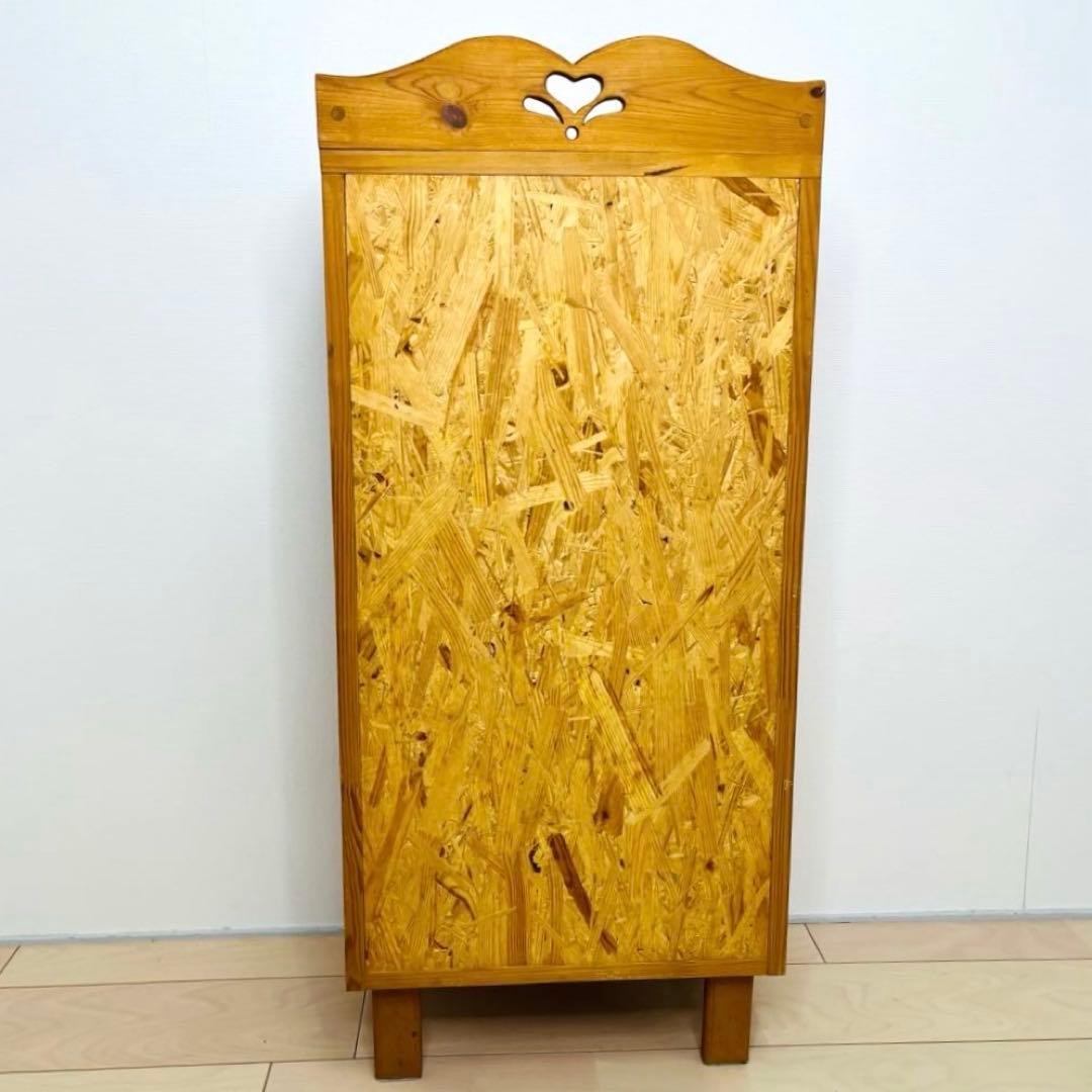 カントリー家具　カントリー　木製ハート　木製キャビネット　送料込み