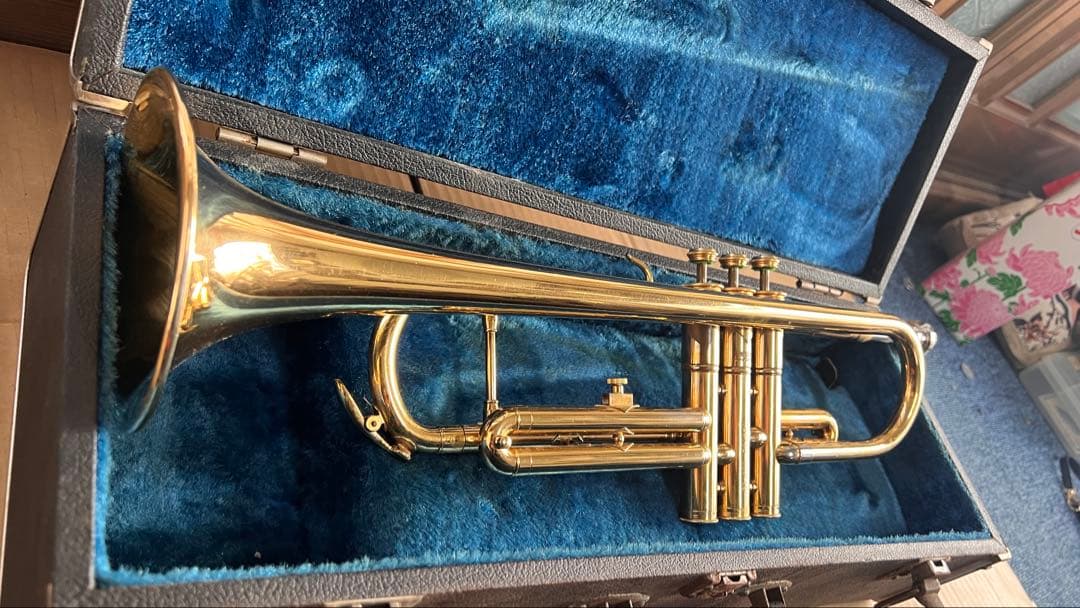 ゴールド 美品 トランペット Nikkan TR-134 TR-133 ニッカン