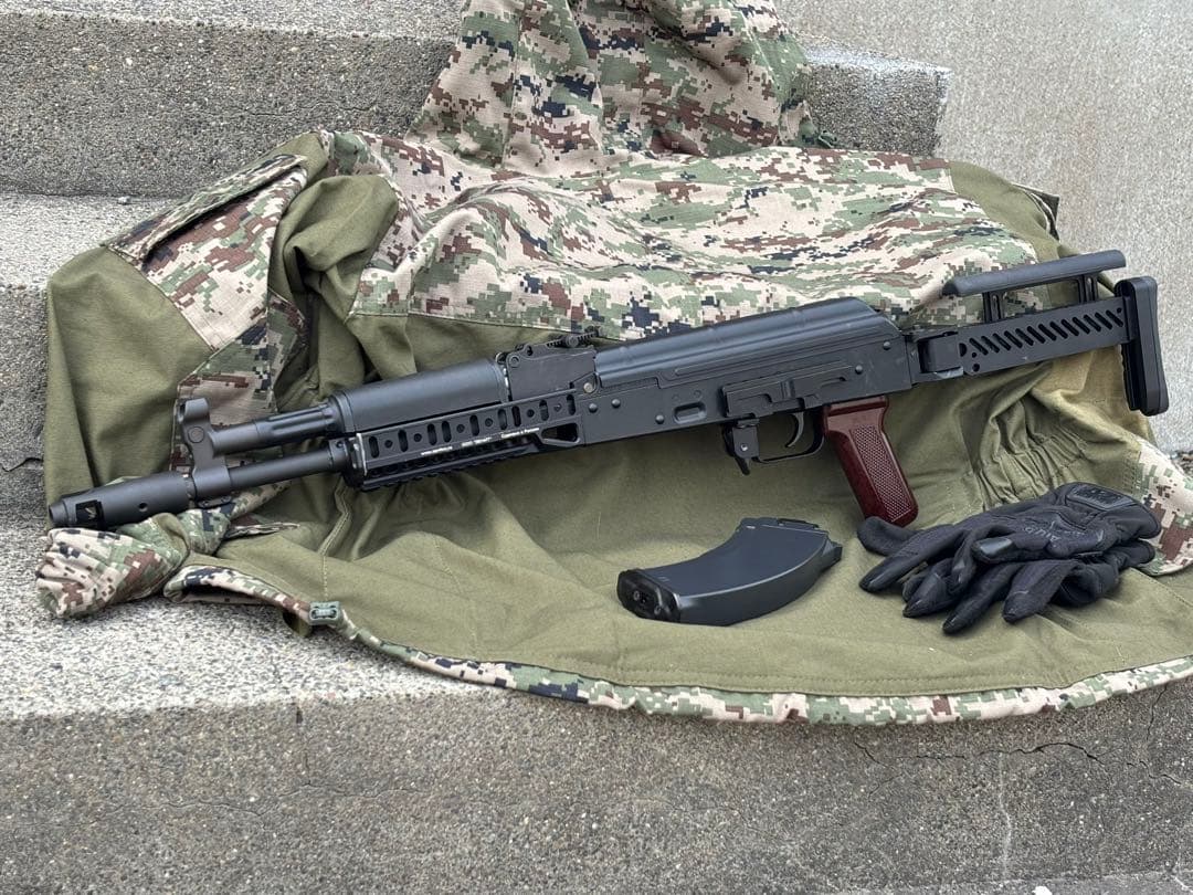 東京マルイ AKM カスタム品 5.45風カスタム 付属品多数