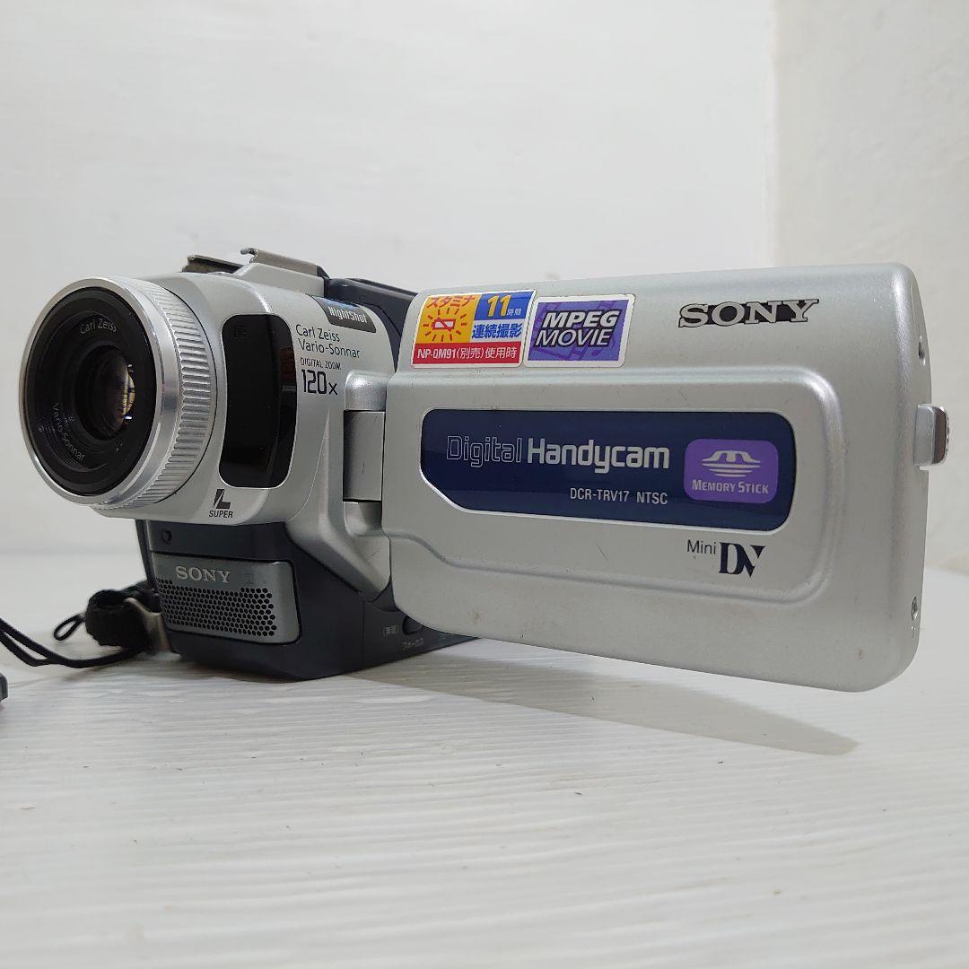 動作ok　ナイトショット　SONY　handycam DCR-TRV17