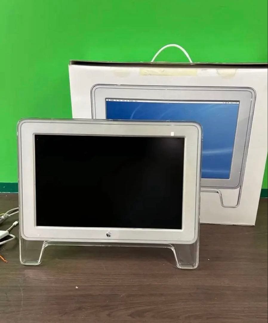 動作商品Appleモニター＆ADC DV I変換器＆mini portアダプター