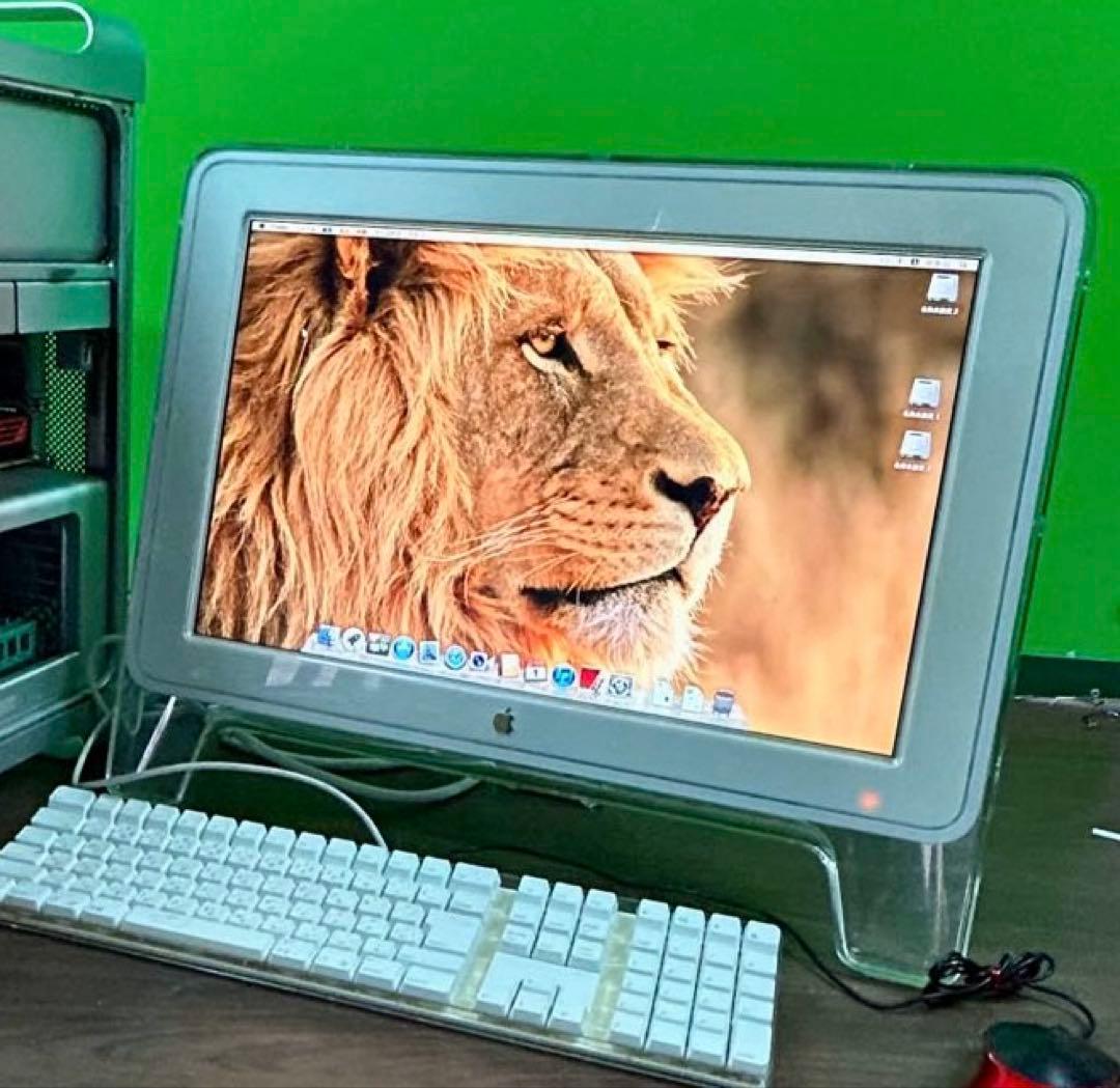 動作商品Appleモニター＆ADC DV I変換器＆mini portアダプター