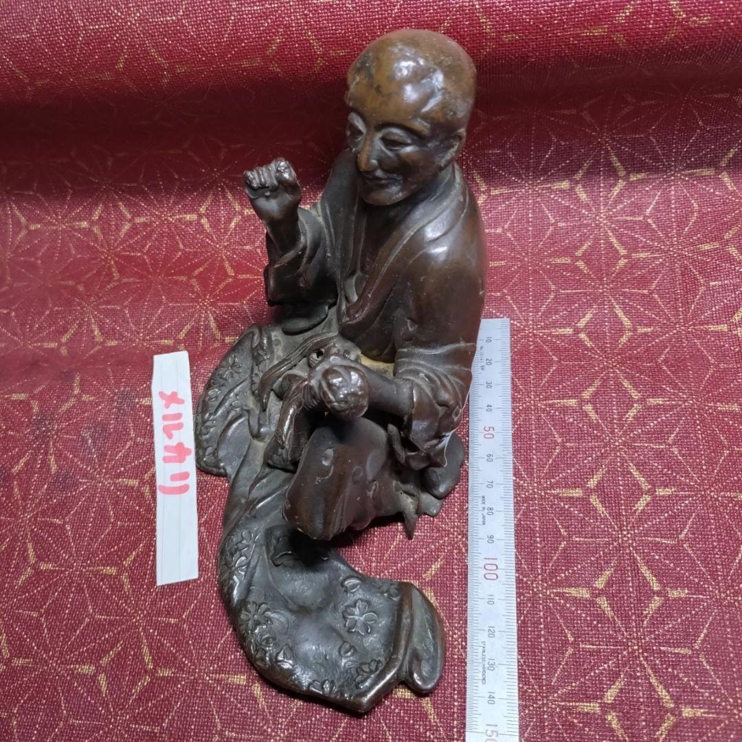 古銅 高岡銅器　大師像