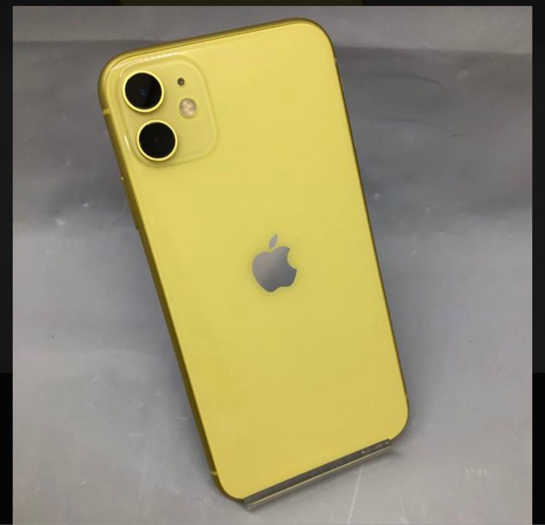 【美品】　Apple iPhone 11 128GB イエロー　SIMロック無し