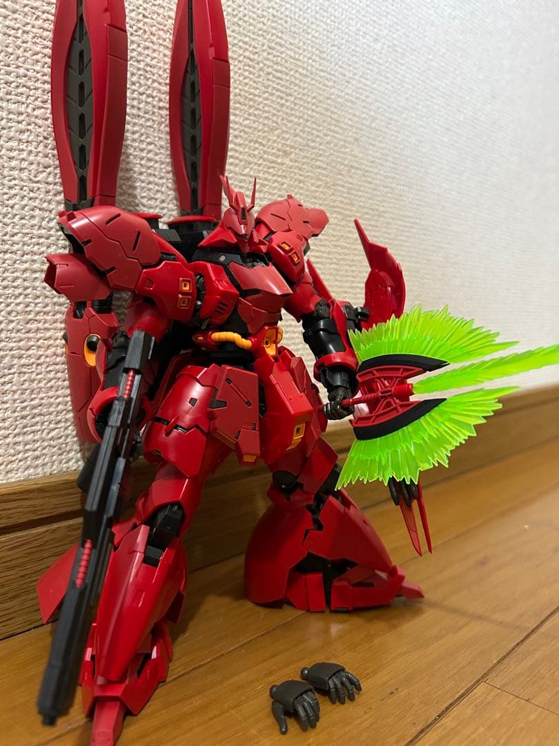 組み立て済み　RG サザビー　1/35コアファイター