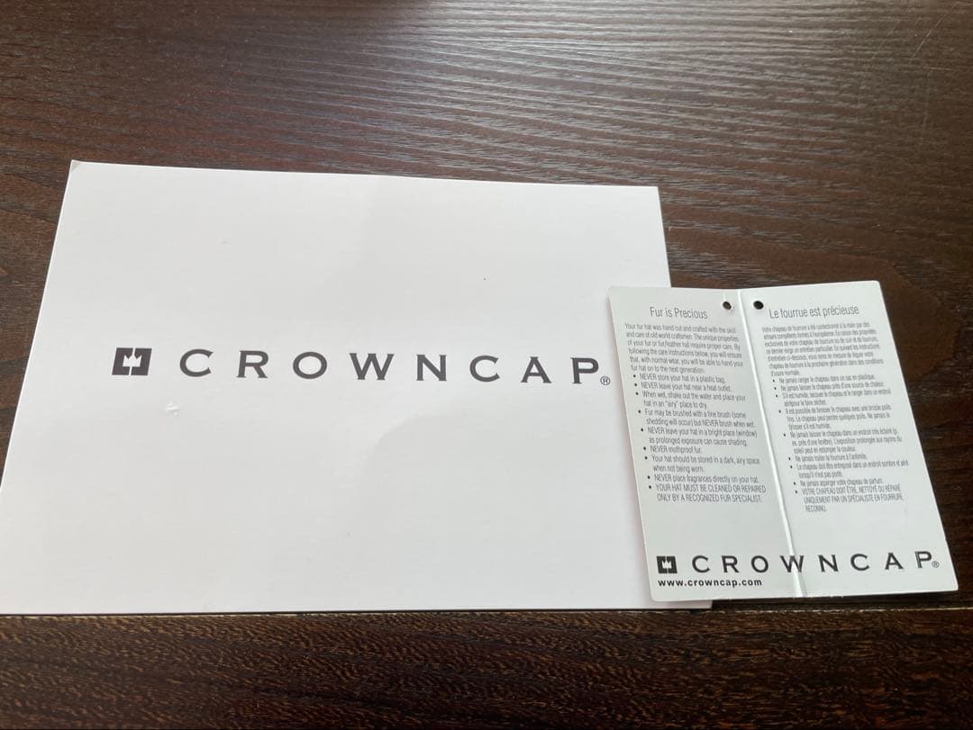 CROWNCAP フライトキャップ カナダ製 黒 XL