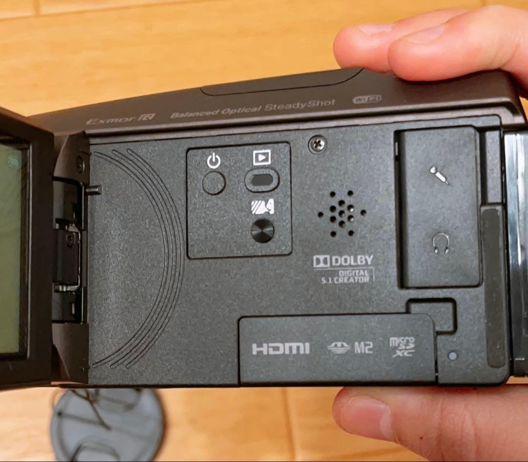 【あこ】SONY HDR-CX680 ビデオカメラ　ブロンズブラウン