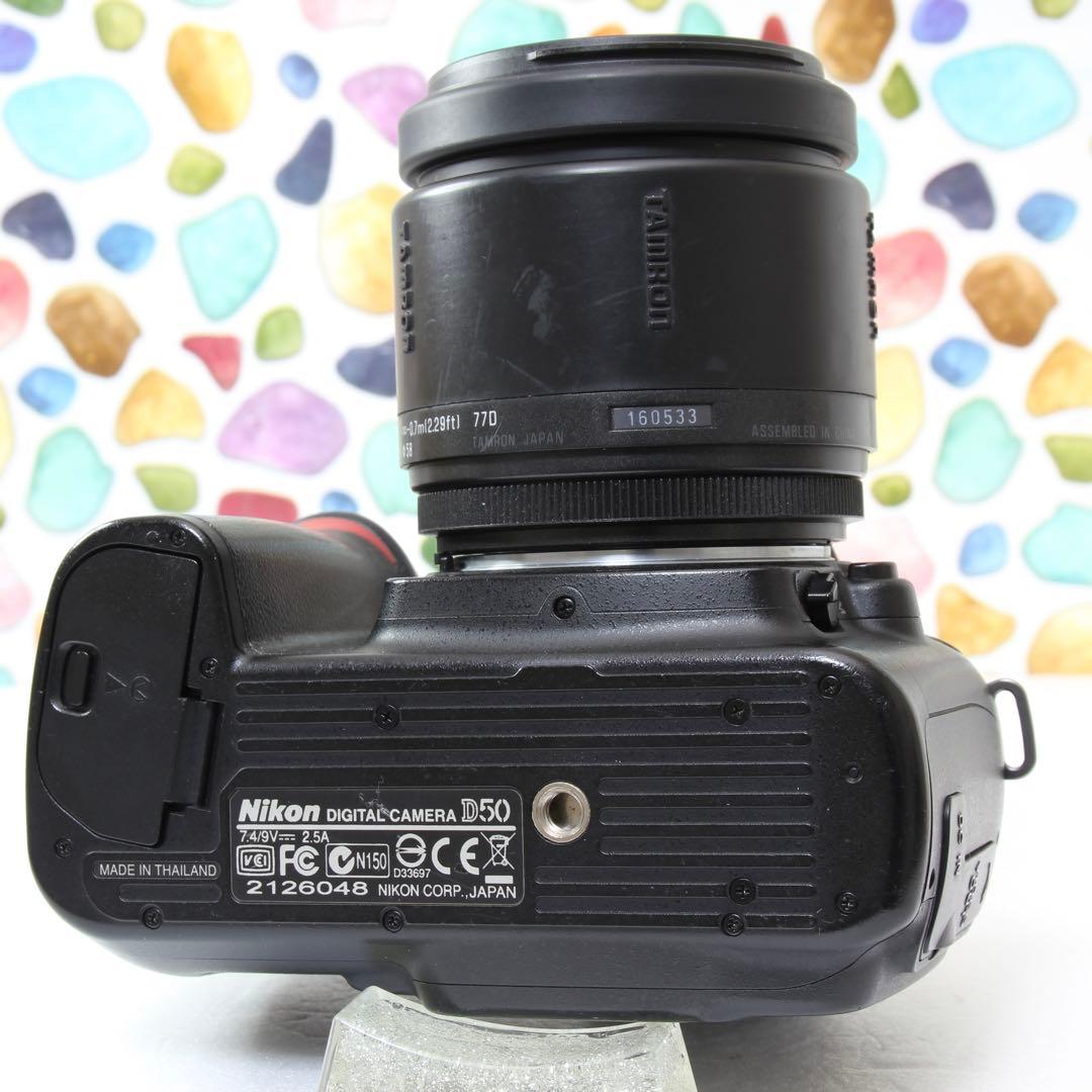 ♥Nikon D50 ◇カメラ選びに迷ったらこのカメラ♪ ◇スマホ転送♪