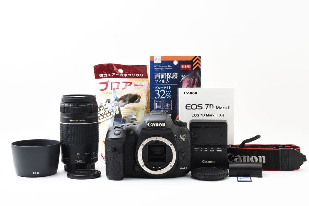 デジタル一眼レフカメラ Canon EOS 7D MarkⅡ 望遠レンズセット