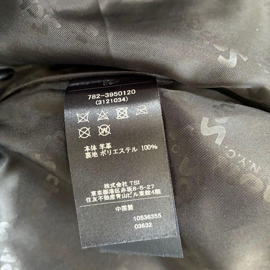 SCHOTT schott レザー ジャケット3121034 黒 ショット