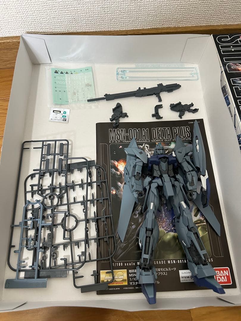 組み立て済みMG MSN-001A1 デルタプラス RG HI-vガンダム