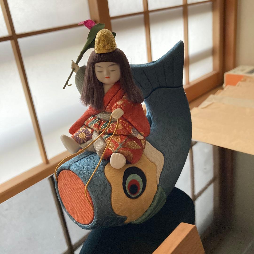 柿沼東光作　江戸木目込人形