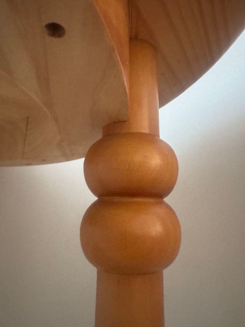 ダイニングテーブル/6johan ナチュラルウッド 円形テーブル 中型